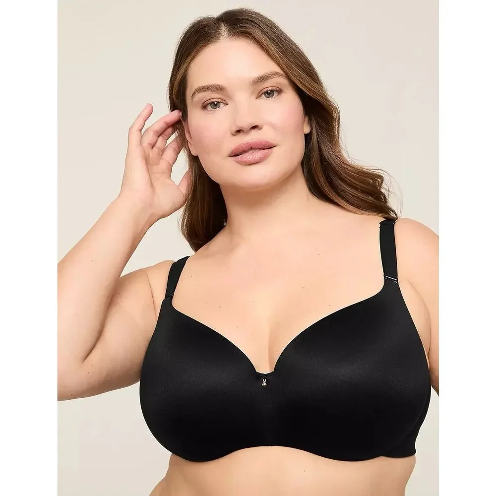 Cacique 44G Backsmoother Bra Lightly Lined Full‎ Coverage Balconette Underwire